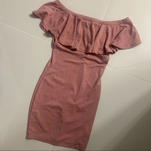 Pink FashionNova mini dress